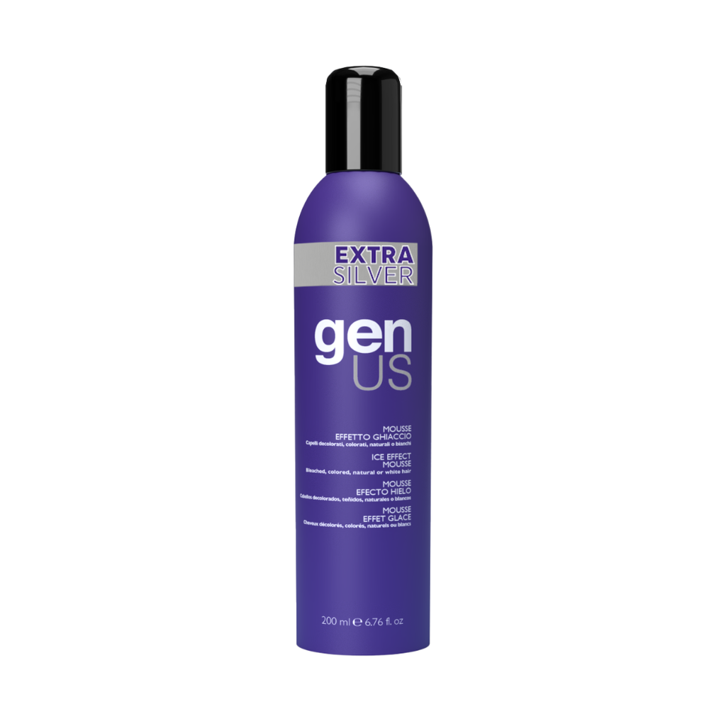 Extra Silver Ice Effect Mousse 200ml